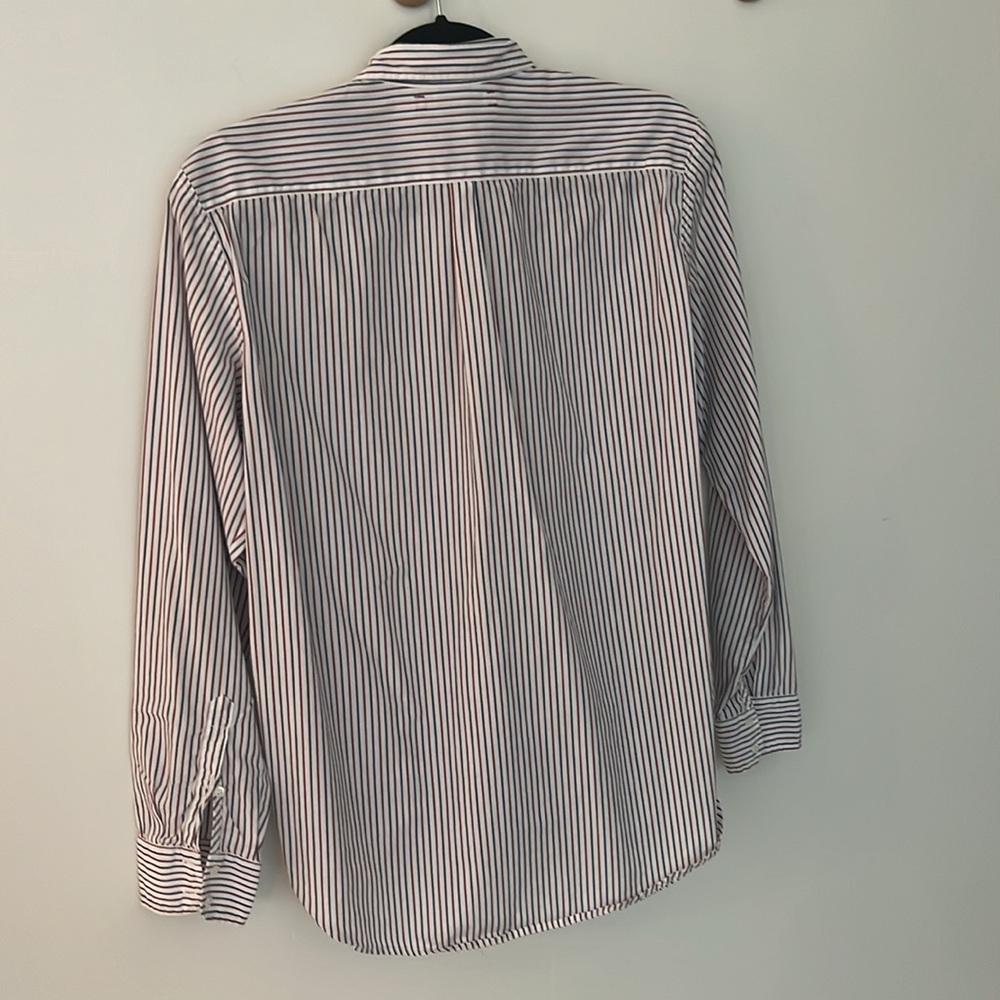 Xirena Beau shirt red white blue stripe - Picture 4 of 5